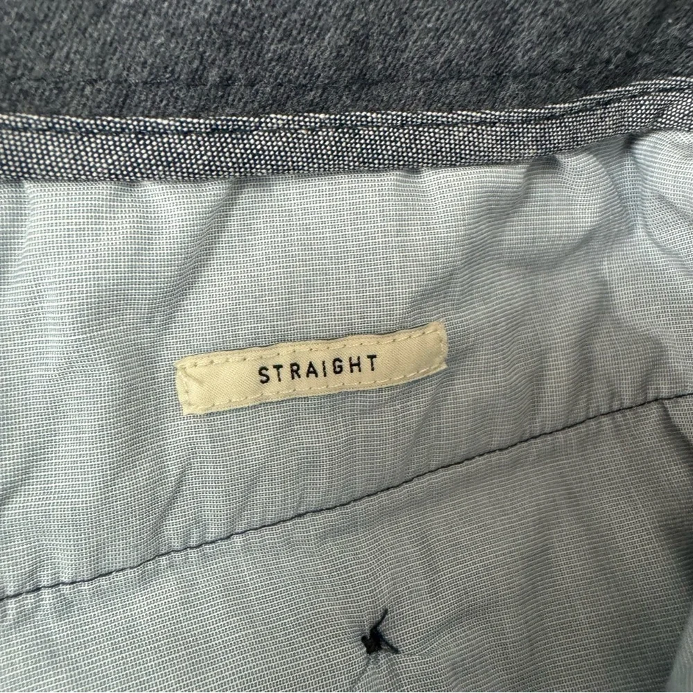 Hawker Rye Dress Pants Heather Marled Essential Wash Straight Fit‎ Chino Blue